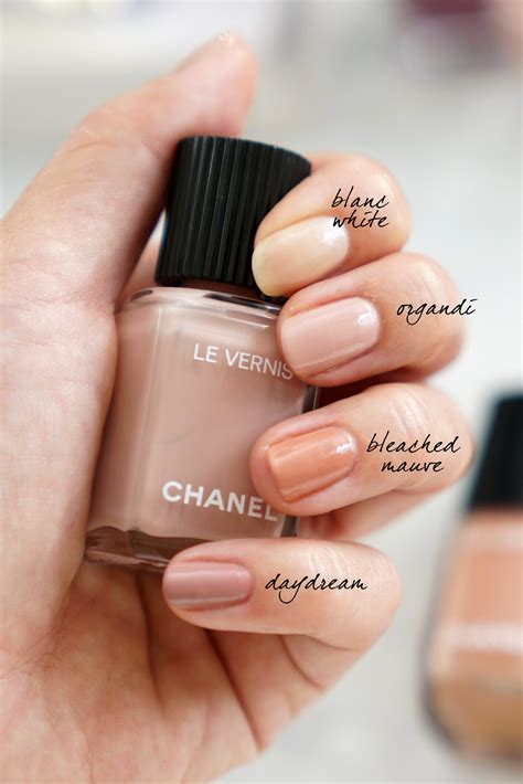 vernis blanc chanel|chanel nail polish afterglow.